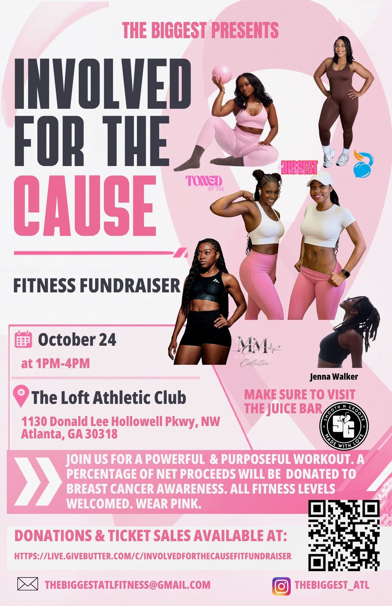 Involved for the Cause: Fitness Fundraiser